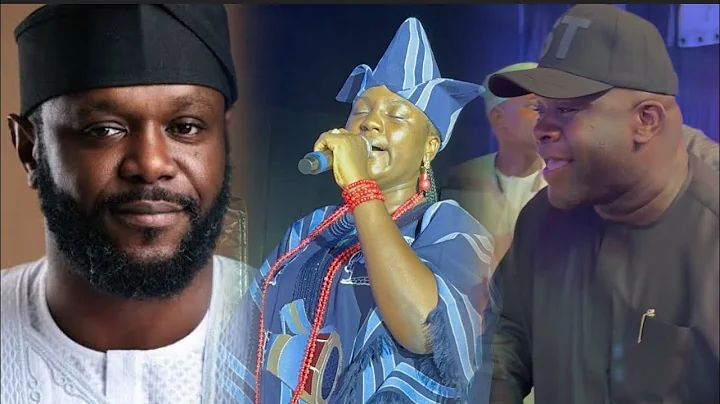 A BEAUTIFUL LADY CHANTING THE EULOGY OF SEYI TINUBU AT HIS 40TH BIRTHDAY PARTY YOU WILL LOVE IT