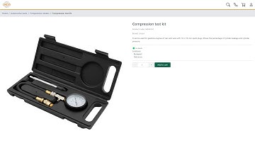 Lincos® MG50191 Compression test kit