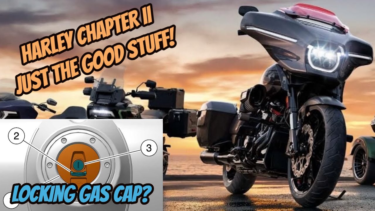 Harley '26 Details - Locking Fuel Cap?