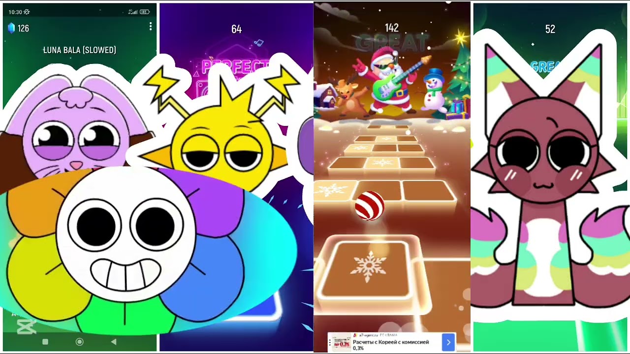 Sprunki in Tiles Hop – Music Jump Game!