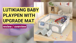 Review: LUTIKIANG 79" x 71" Baby Playpen with Upgraded Mat - Is It Worth It?
