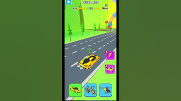 🤯 Shape-shifting Funny Race Gameplay New hyper casual    🤣 games level 439 #shorts #gameplay