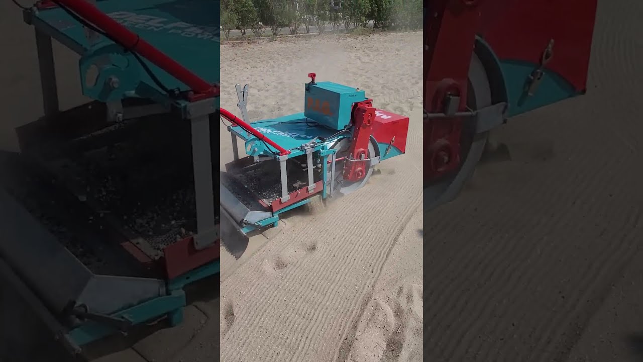 Fully Electric Beach Cleaner Cleaning Machine