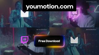 Soft Light Logo - Glowing Reveal (Ae, Pr) Free AI-Ready Download screenshot 2