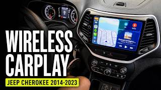 Jeep Cherokee 2014-2023 CarPlay Android Head Unit | Demo