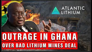 Outrage in Ghana as the country hands over Lithium discovery for cheap to Australian firm