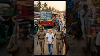 “CRIMINAL CAT SAVES POLICE DOG!”“GOOD HEART WINS ❤️”#cat#animals#viral#catvideos