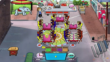 Diner Dash 5: BOOM! - Level #13 - Squid Row III