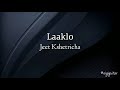 Laaklo - Jeet Kshetricha Guitar chords and lyrics Mp3 Song