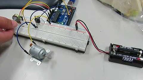 Arduino-直流馬達速度控制