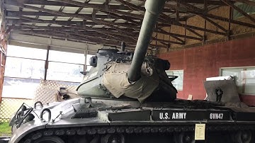 Inside #abandoned WW2 US ARMY M-47 Patton Tank