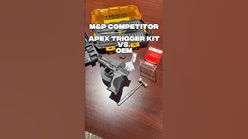 Apex trigger kit installed in my M&P Competitor!