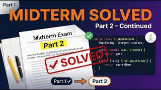 Solving Previous Midterm Questions Part - 02 | Tutorial - 07