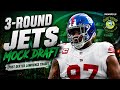 3-Round Jets Mock Draft (Post Dexter Lawrence Trade) Including Trades
