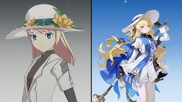 Blue Protocol : Star Resonance Character Customize : Phoebe (Wuthering Waves)