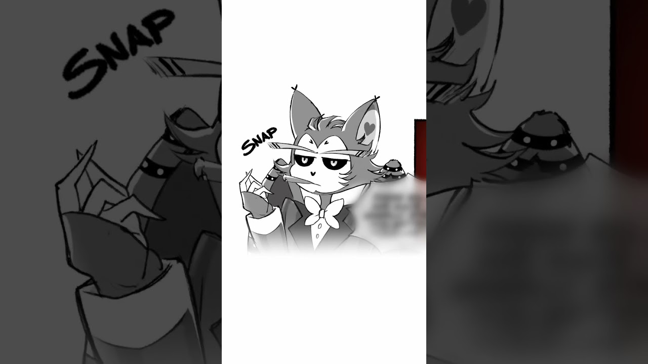 What if Husk had won his game against Alastor? #hazbinhotel  Comic Dub Created By Radiogambler