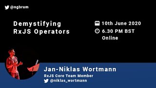 Famous Demystifying RxJS Operators - Jan-Niklas Wortmann | Angular Birmingham Profile