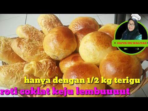 Cara Membuat Roti Isi Coklat Dan Keju