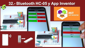 32.- Bluetooth HC-05 y App Inventor | Curso Microcontroladores PIC