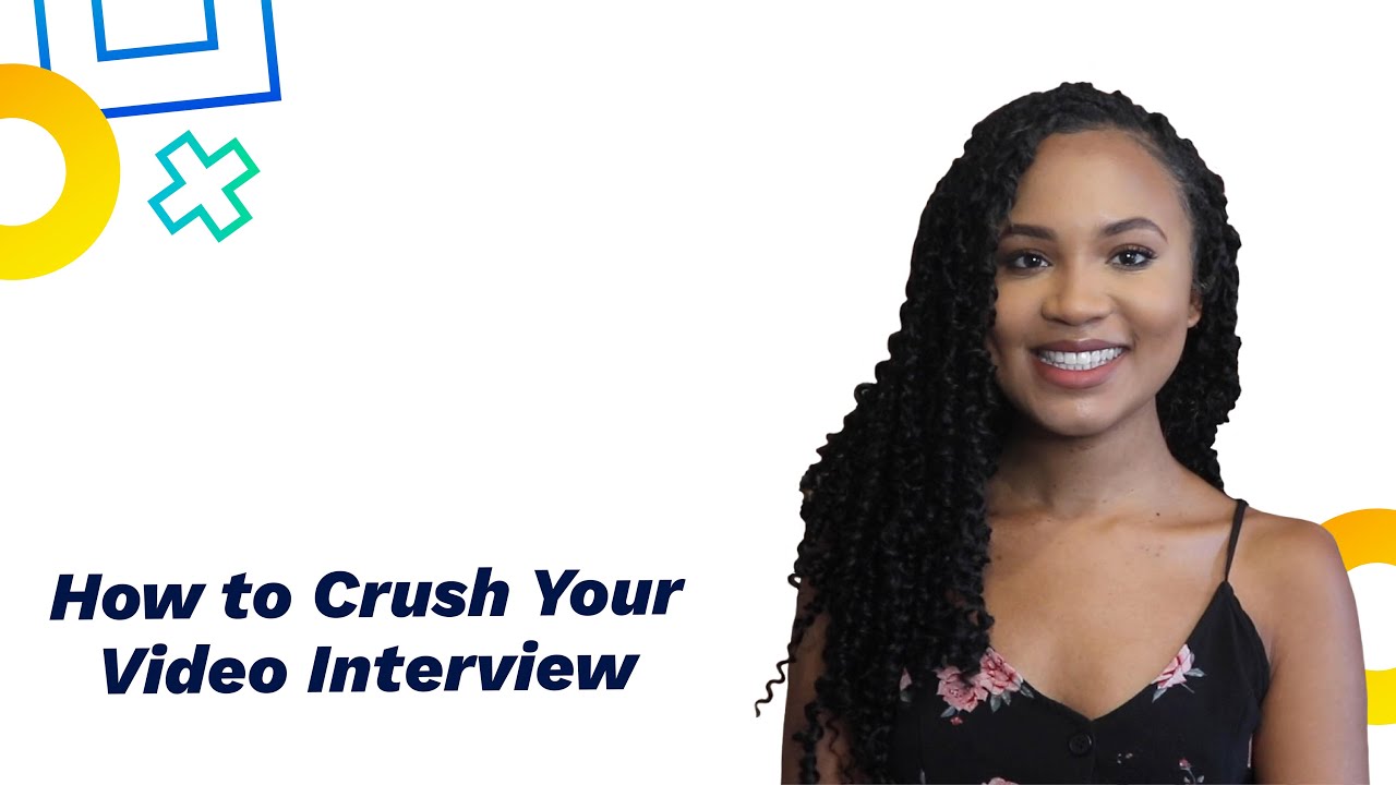 How to Crush Your Video Interview - YouTube