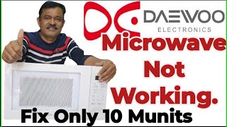 "Dead Daewoo Microwave FIXED! 🔥 Power Fuse &amp; Door Micro Switches Replaced – It’s Alive Again!"