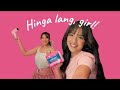 Hinga lang, girl with Whisper breathable reupload