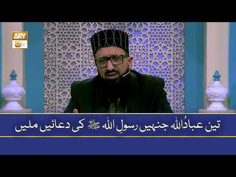Teen Ibadullah Jinhein Rasool Allah ﷺ Ki Duayein Mili - Mufti Muhammad Sohail Raza Amjadi