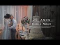 Bodas de Prata de Diana e Marlei /25 anos de casados / Renovação de votos