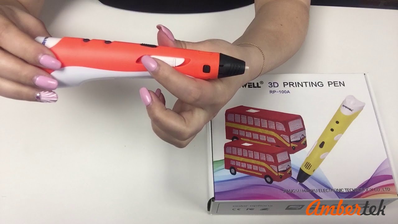 Машина из 3d ручки