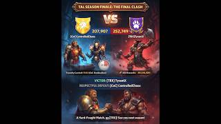 🏆 TAL Season Defeat 330 CoC vs 386 TRX | 💔