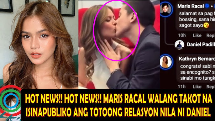 MARIS RACAL BINATIKOS NG MGA NETIZENS MATAPOS ISAPUBLIKO ANG RELASYON NILA NI DANIEL PADILLA - YouTube