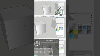 eraser + ctrl + shift #tipsketchup #tutorialsketchup #sketchup