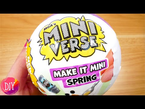 MAKE IT MINI | Spring Time | Cute mini DIY for spring | MGA Surprise