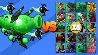 ULTIMATE SHADOW DEVOURER ARCHER SHOOTER VS ALL ZOMBIES X5 | PVZ FUSION