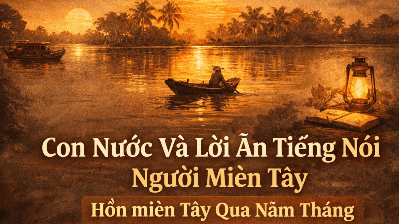 👉 CON NƯỚC VÀ LỜI ĂN TIẾNG NÓI NGƯỜI MIỀN TÂY