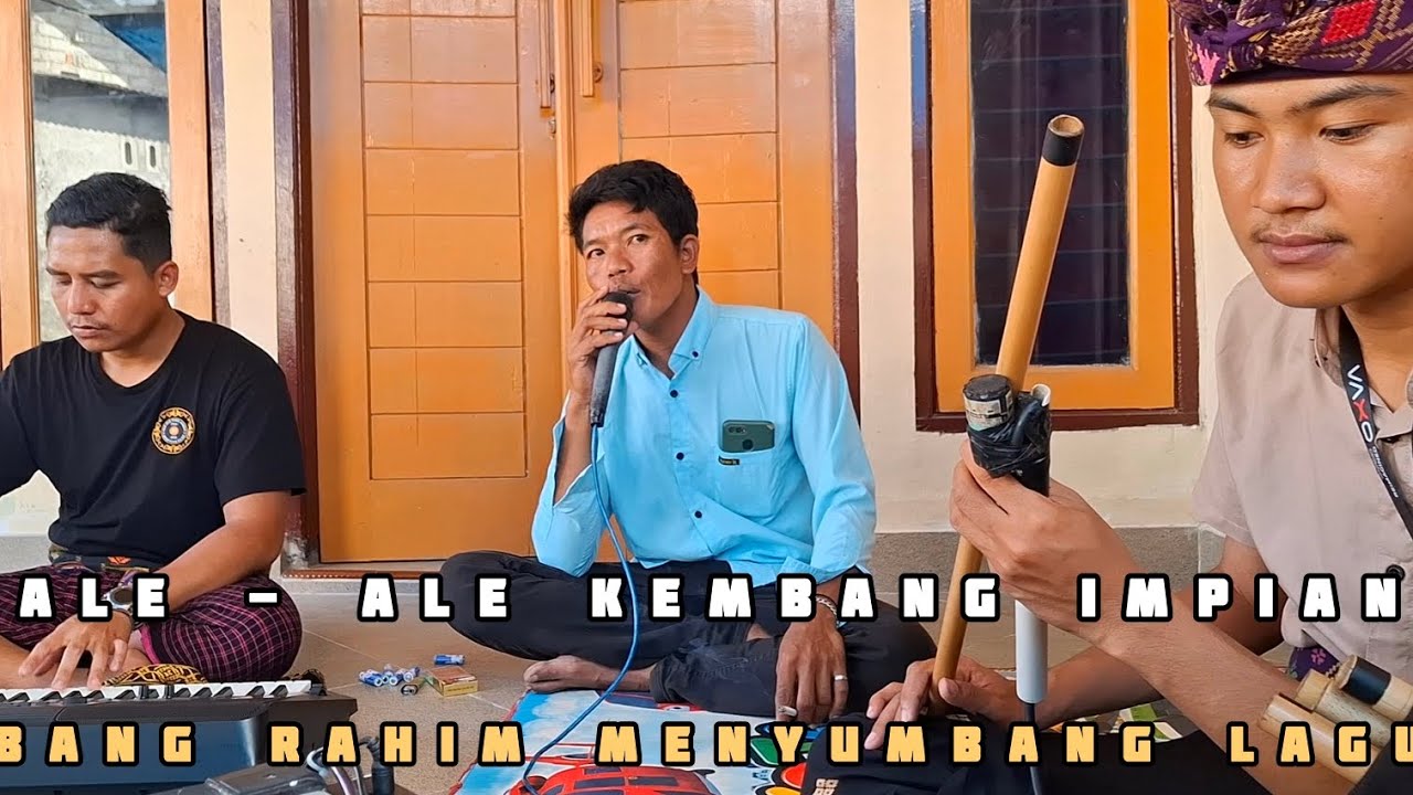 ALE - ALE KEMBANG IMPIAN‼️ KALITEMU.BERSAMA BANG RAHIM  MENYUMBANG LAGU PERANGEN SIDE