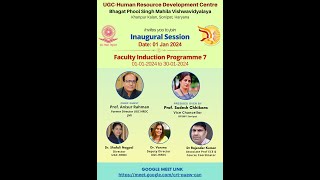 Inaugural Session | Faculty Induction Programme 7