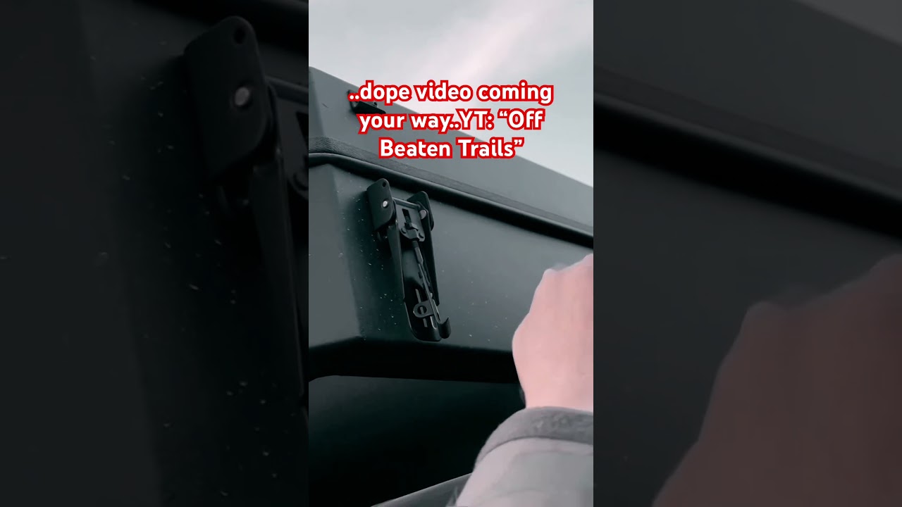 ..dope video coming your way..YT: Off Beaten Trails 