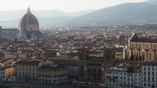 WALKING FROM THE PONTE VECCHIO TO PIAZZALE MICHELANGELO | FLORENCE