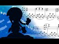 Wadanohara And The Great Blue Sea Waltz Of Destiny Piano Arrangement Sheet Music Wadanohara And The Great Blue Sea Waltz Of Destiny Piano Arrangement Sheet Music