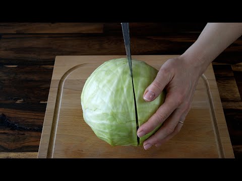 There is nothing better than cooking cabbage like this!