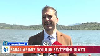 Barajlarimiz Doluluk Sevi̇yesi̇ne Ulaşti