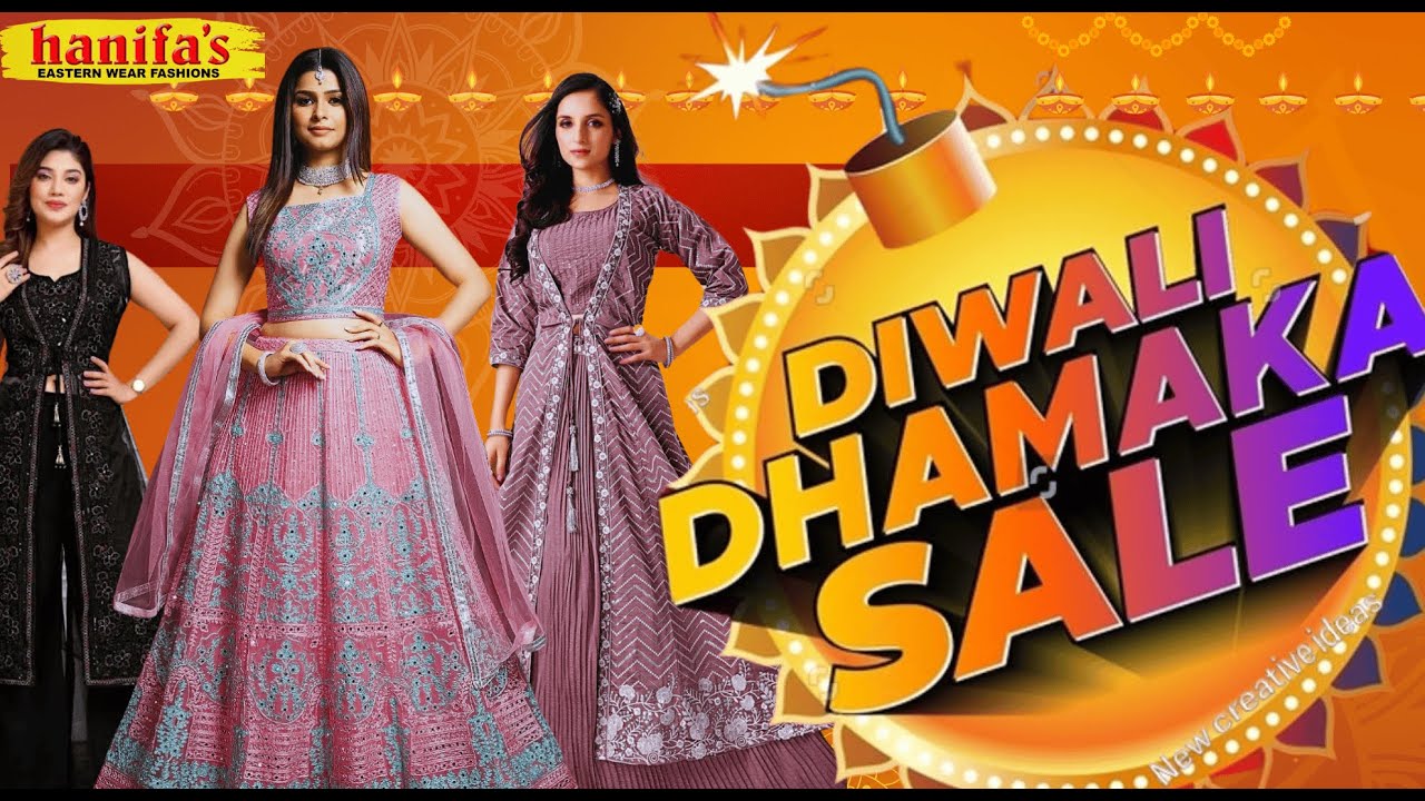 Unbelievable Diwali Sale at Hanifas! Stunning Outfits You Can't Miss!