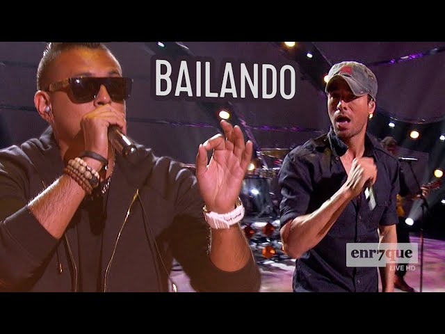 Enrique Iglesias, Sean Paul - Bailando (LIVE HD 5.1) class=
