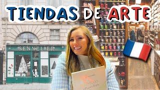 VISITANDO TIENDAS DE ARTE EN PARIS ✨