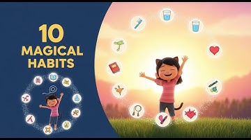 10 Healthy Habits for Kids 🌟 | A Magical Day with Lily | Positive Routine Building