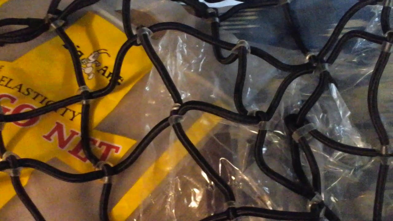 My bungee cargo net review