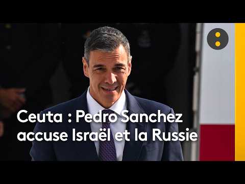 Miniature de la vidéo : Ceuta : Pedro Sanchez affirme qu'Israël et la Russie sont responsables de la crise