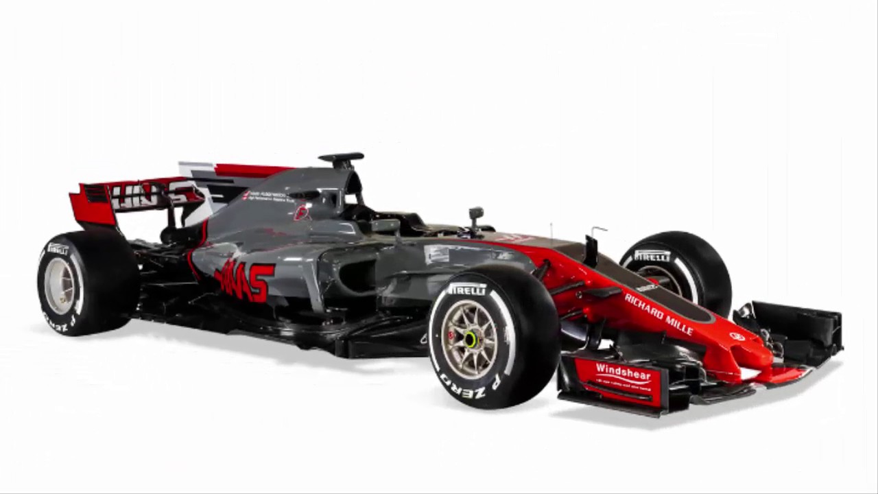 F1 2017 Haas F1 VF17 Car Revealed