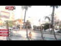 فتاة شبه عارية تستحم بالسيجارة داخل نافورة مصطفى محمود 